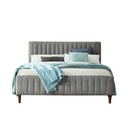 Swedish MDF & Sackcloth  - Grey and Brown