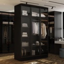 MDF Dressing Black - 120x240x55 cm