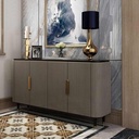 طاولة مدخل 90×40×200 سم - بني 