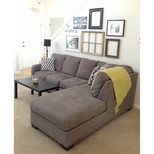 [Batch 9001001] L-Shape Sofa - Brown