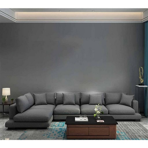 [Batch 9001001] L-Shape Sofa - Linen
