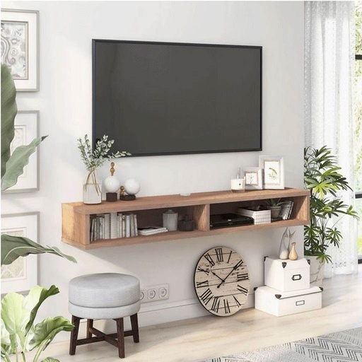 [Batch 9001002] MDF Wall Shelf Beige - 160x20x15 cm