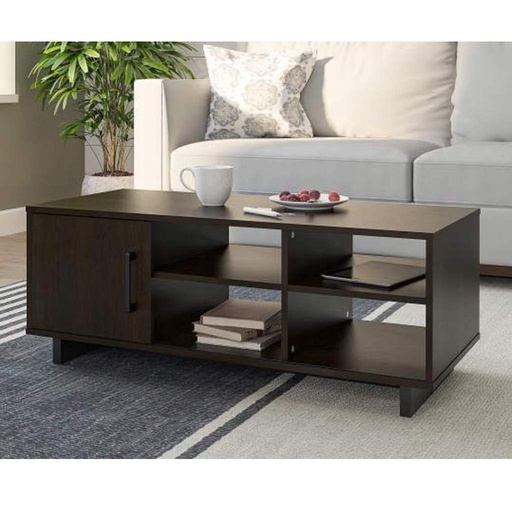 [Batch 9001002] MDF Coffee Table Brown - 45x50x120 cm