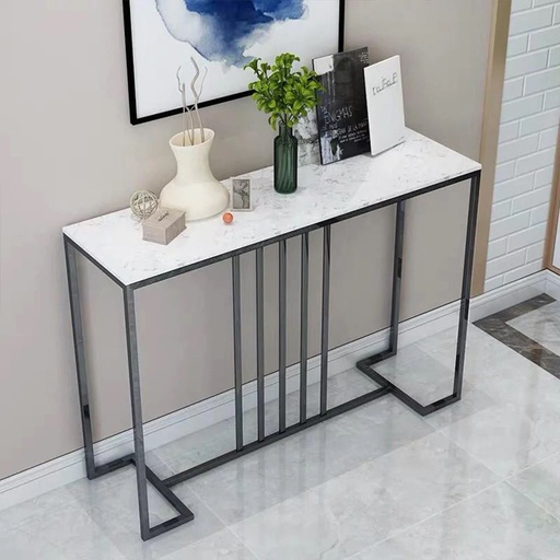 [OAKLY19090] Console 100x120x30 cm - Grey & White 